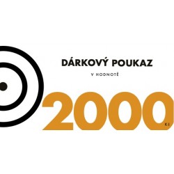 Dárkový poukaz 2000