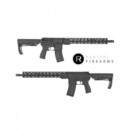 Puška samonabíjecí Radical Firearms, Model: RF-15 QRC, Ráže: 7,62x39mm, hl.: 16", černá