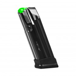 KCI 15RD MAGAZINE FOR GLOCK 19, 26 BLACK POLYMER