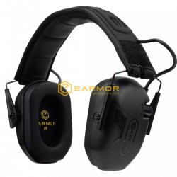 EARMOR M300A Electronic Shooting Earmuffs Black